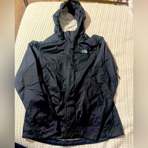 The North Face Black Raincoat Lightweight Full-Zip